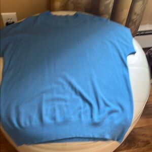 Women’s Blue cap sleeve Sweater